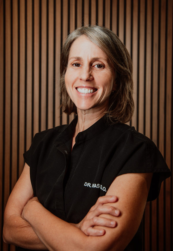 Professional portrait of Dr. Sarah Wasio, a functional medicine physician specializing in personalized healthcare and longevity medicine.